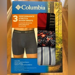 Columbia Men’s Performance Stretch Boxer Briefs